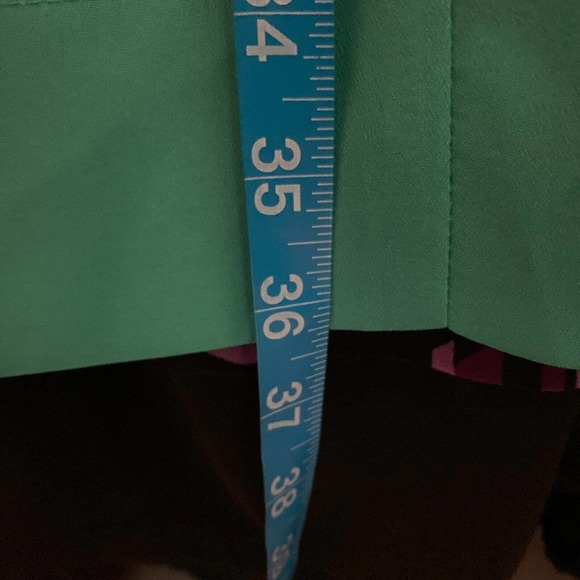 Beige‎ ECI Dress Womens Sz 10 Green Shirt  Drawstring Waist Buttons Pockets - Picture 10 of 10